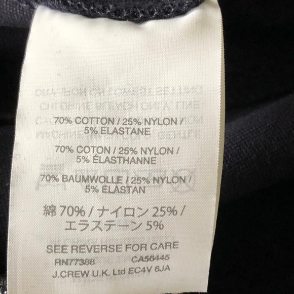 J Crew Black black trousers size 000 - Picture 8 of 8